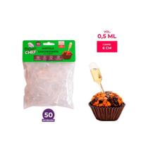 Ampola para Saborizante Cilíndrica - 0,5 mL - 50 unidades - Prime Chef - Rizzo Ampola para Saborizante Cilíndrica - 0,5 mL - 50 unidades - Prime Chef - Rizzo