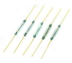 ampola reed switch dourada