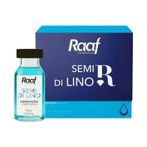 Ampola Semi Di Lino Reconstrutor Capilar Raaf Cosmetics 15ml cx 12 unid