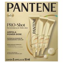 Ampola Tratamento Pantene Pro Shot Reestruturação Molecular com 3 Unidades de 15ml cada Ampola Tratamento Pantene Pro Shot Reestruturação Molecular com 3 Unidades de 15ml cada