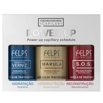 Ampolas de Cronograma Capilar 3 em 1 Felps Professional - 3x15mL Ampolas de Cronograma Capilar 3 em 1 Felps Professional - 3x15mL