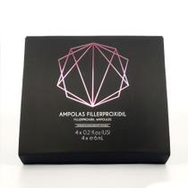Ampolas fillerproxidil crescimento capilar 4x 6 ml