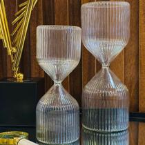 Ampulheta 60 Minutos Preta G