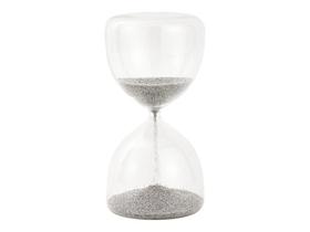 Ampulheta De Esferas Metálica Enfeite Decoração Em Vidro Grande Ampulheta De Esferas Metálica Enfeite Decoração Em Vidro Grande