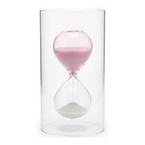 Ampulheta de vidro 1 hora 30 minutos rose - grillo