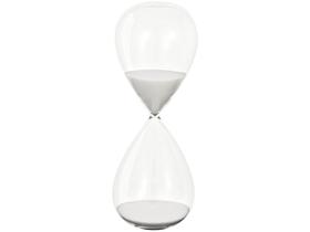 Ampulheta de Vidro 15 Minutos Mart 9604 - 16cm Ampulheta de Vidro 15 Minutos Mart 9604 - 16cm