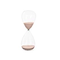 Ampulheta De Vidro Areia Bege 3min 18743-M 8x4cm Mart Ampulheta De Vidro Areia Bege 3min 18743-M 8x4cm Mart