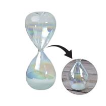 Ampulheta De Vidro Areia Decorativa Relógio 15 Minutos - Onix
