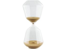 Ampulheta de Vidro e Areia 15 Minutos Mart - 13128 16cm