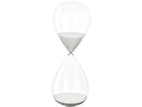 Ampulheta Decorativa de Vidro 30cm Mart - 09612