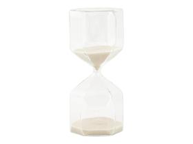 Ampulheta Decorativa Em Vidro Decorativa Geométrica 30 Min