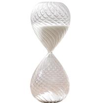 Ampulheta Decorativa em Vidro e Areia 30 Minutos 20cm - Moment