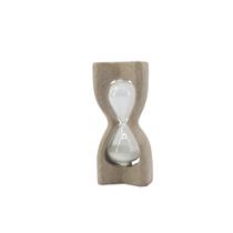 Ampulheta Decorativa Vidro e Resina 22,5cm SS0306 BTC Ampulheta Decorativa Vidro e Resina 22,5cm SS0306 BTC