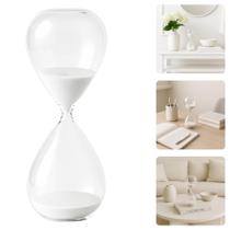 Ampulheta Decorativa Vidro Liso Areia Colorida Decoração Timer 30 Minutos Ampulheta Decorativa Vidro Liso Areia Colorida Decoração Timer 30 Minutos