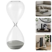 Ampulheta Decorativa Vidro Liso Areia Colorida Decoração Timer 30 Minutos Ampulheta Decorativa Vidro Liso Areia Colorida Decoração Timer 30 Minutos