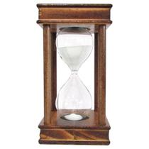 Ampulheta do Tempo Decorativa Quadrada 15 Minutos 17cm