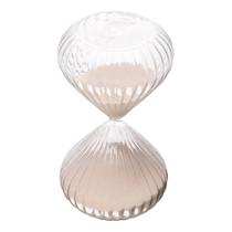 Ampulheta do Tempo Relógio de Areia 15 Minutos Decorativa de Vidro 15cm Wolff