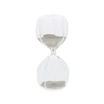Ampulheta em vidro 30 minutos cinza mart