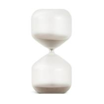 Ampulheta em vidro - 60min.