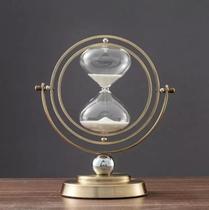 Ampulheta Giratória Retrô 60 Minutos Decoração Elegante