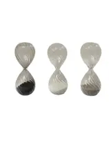 Ampulheta Vidro Temporizador 5 Minutos Areia Fina Decoração