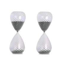 Ampulhetas Decorativas Relógio De Areia Timer 5min Prateado Ampulhetas Decorativas Relógio De Areia Timer 5min Prateado