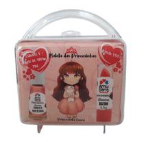 Amusant Maleta de Maquiagem Princesinha Laura Esmalte + Batom