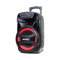 Amvox Caixa de Som Amplificada ACA 480 Viper II - 480W RMS, Bluetooth, Equalizador, Rádio FM