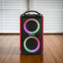 Amvox Caixa de Som Amplificada ACA 600 Bagvox Red - 600W RMS, Bluetooth, Equalizador, USB, Bateria Recarregável Amvox Caixa de Som Amplificada ACA 600 Bagvox Red - 600W RMS, Bluetooth, Equalizador, USB, Bateria Recarregável