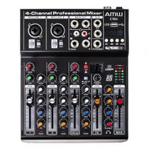 Amw Cm4 Pro Mesa De Som 4 Canais 99 Efeitos Usb Bt Interface Amw Cm4 Pro Mesa De Som 4 Canais 99 Efeitos Usb Bt Interface