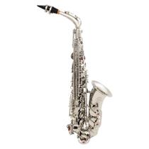 Amw Custom Saxofone Alto Niquelado Eb Mib + Estojo + Acessórios