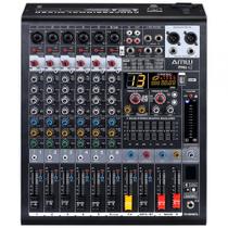 Amw Pm6 v2 Fx Mesa De Som 6 Canais 99 Efx DSP Interface USB Eq