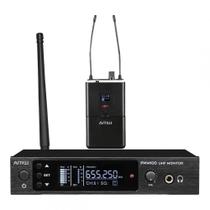 AMW PWM100 Retorno de Palco sem fio UHF Digital In Ear + Estojo