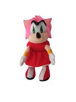Amy Rose de Pelúcia boneca linda da Turma do Sonic