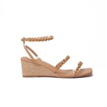 Anabela Belluno Espadrille Tiras Decoradas