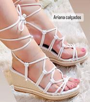Anabela Gladiadora Feminina - Estilo e Conforto
