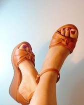 Anabela tamanho 36 cor nude Anabela tamanho 36 cor nude