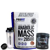 Anabolic Mass Protein 3kg+ Creatina 150g+ Bcaa 120cap Profit