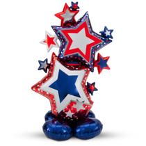 Anagrama de balão de festa 42851 Patriot Star Cluster Airloonz Anagrama de balão de festa 42851 Patriot Star Cluster Airloonz