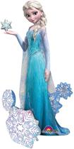 Anagrama de decoração de balão Frozen Elsa The Snow Queen