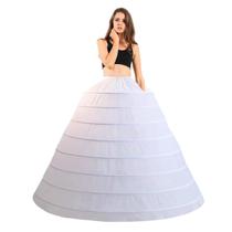 Anágua Saiote Para Vestido De Noiva Festas Debutante 8 Aros Anágua Saiote Para Vestido De Noiva Festas Debutante 8 Aros