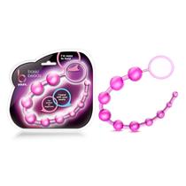 Anal Beads Pink Sassy Basic Beads 30 cm de silicone para iniciantes