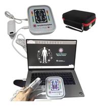 Analisador de Bioressonância Magnética Quântica Com Inteligência Artifical Sensor De Dedo