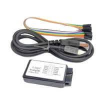 Analisador Lógico USB De 8 Canais 24M, Ferramenta De Depuração ARM FPGA Para Microcontroladores Analisador Lógico USB De 8 Canais 24M, Ferramenta De Depuração ARM FPGA Para Microcontroladores