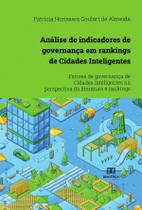 Análise de indicadores de governança em rankings de Cidades Inteligentes - Editora Dialetica