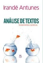Análise de textos. fundamentos e práticas - volume 2