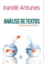 Análise de textos. fundamentos e práticas - volume 2 - PARABOLA
