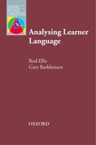 Analysing learner language - OXFORD UNIVERSITY