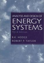 Analysis And Design Of Energy Systems