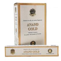 Anand Gold Incenso Indiano, Sândalo e Rosa, 15g